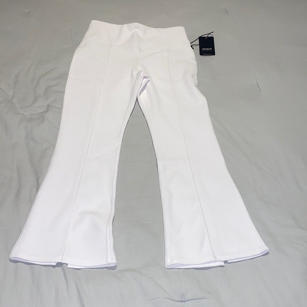 PEACH Gym , Work , Play KIKI CROP Pants XS BNWT